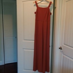 Zara France, Dark peach semi-formal jumpsuit